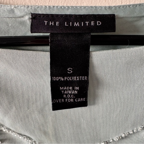 Blue-green jeweled shirt - Picture 4 of 4